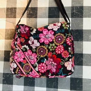 Vera Bradley Mod-Pink Messenger Bag